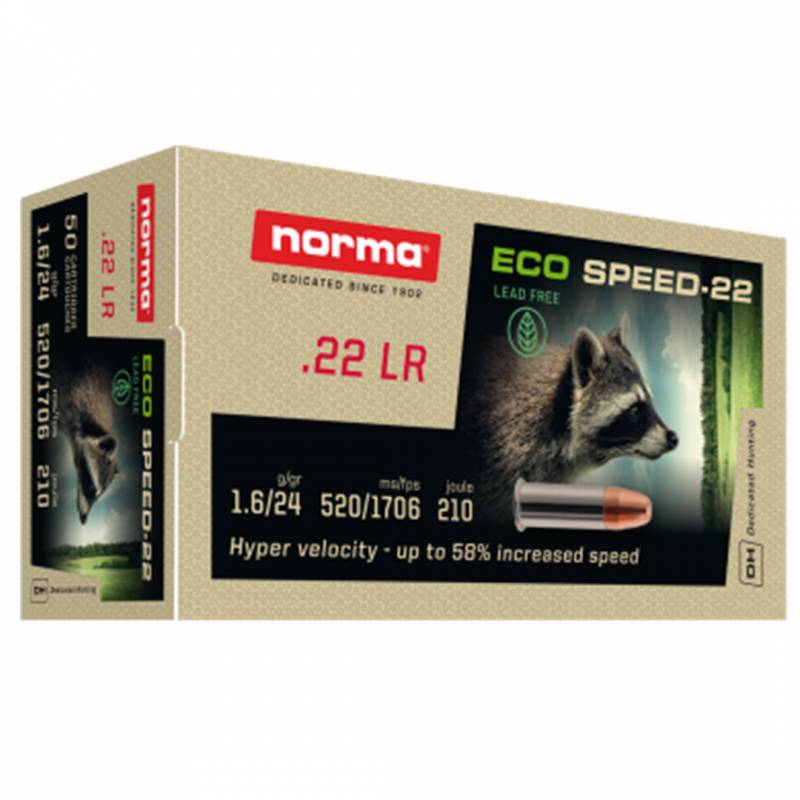 Norma 22LR Eco Speed-22 24g | Shooting Sports UK